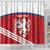 Custom Czech Republic Football Shower Curtain Go Czechia - Sporty Style