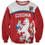 Custom Czech Republic Football Sweatshirt Go Czechia - Sporty Style - Wonder Print Shop