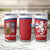 Personalised Czech Republic Football Tumbler Cup Go Czechia - Sporty Style - Wonder Print Shop