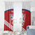 Custom Czech Republic Football Window Curtain Go Czechia - Sporty Style - Wonder Print Shop