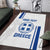 Custom Greece Football Area Rug Go Ethniki - Sporty Style - Wonder Print Shop