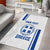 Custom Greece Football Area Rug Go Ethniki - Sporty Style - Wonder Print Shop