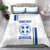 Custom Greece Football Bedding Set Go Ethniki - Sporty Style - Wonder Print Shop