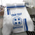 Custom Greece Football Bedding Set Go Ethniki - Sporty Style - Wonder Print Shop