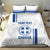 Custom Greece Football Bedding Set Go Ethniki - Sporty Style - Wonder Print Shop