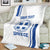 Custom Greece Football Blanket Go Ethniki - Sporty Style