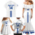 Custom Greece Football Family Matching Mermaid Dress and Hawaiian Shirt Go Ethniki - Sporty Style - Wonder Print Shop