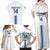 Custom Greece Football Family Matching Off Shoulder Maxi Dress and Hawaiian Shirt Go Ethniki - Sporty Style - Wonder Print Shop