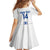 Custom Greece Football Family Matching Off Shoulder Short Dress and Hawaiian Shirt Go Ethniki - Sporty Style - Wonder Print Shop