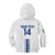 Custom Greece Football Kid Hoodie Go Ethniki - Sporty Style - Wonder Print Shop