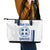 Custom Greece Football Leather Tote Bag Go Ethniki - Sporty Style - Wonder Print Shop