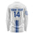 Custom Greece Football Long Sleeve Shirt Go Ethniki - Sporty Style - Wonder Print Shop