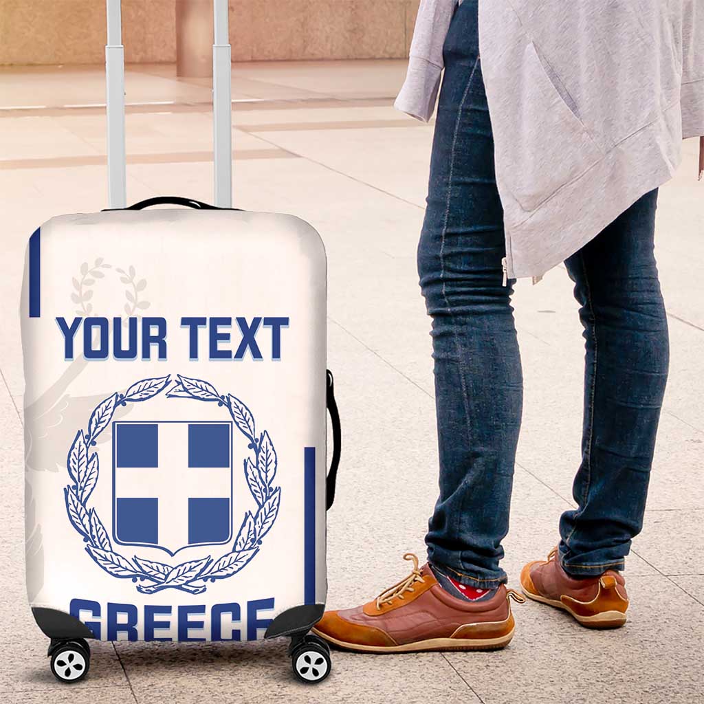 Custom Greece Football Luggage Cover Go Ethniki - Sporty Style