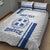 Custom Greece Football Quilt Bed Set Go Ethniki - Sporty Style - Wonder Print Shop