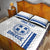 Custom Greece Football Quilt Bed Set Go Ethniki - Sporty Style - Wonder Print Shop