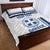 Custom Greece Football Quilt Bed Set Go Ethniki - Sporty Style - Wonder Print Shop