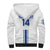 Custom Greece Football Sherpa Hoodie Go Ethniki - Sporty Style - Wonder Print Shop