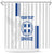 Custom Greece Football Shower Curtain Go Ethniki - Sporty Style