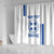 Custom Greece Football Shower Curtain Go Ethniki - Sporty Style