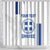 Custom Greece Football Shower Curtain Go Ethniki - Sporty Style