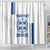 Custom Greece Football Shower Curtain Go Ethniki - Sporty Style