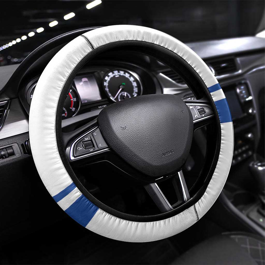 Greece Football Steering Wheel Cover Go Ethniki - Sporty Style - Wonder Print Shop