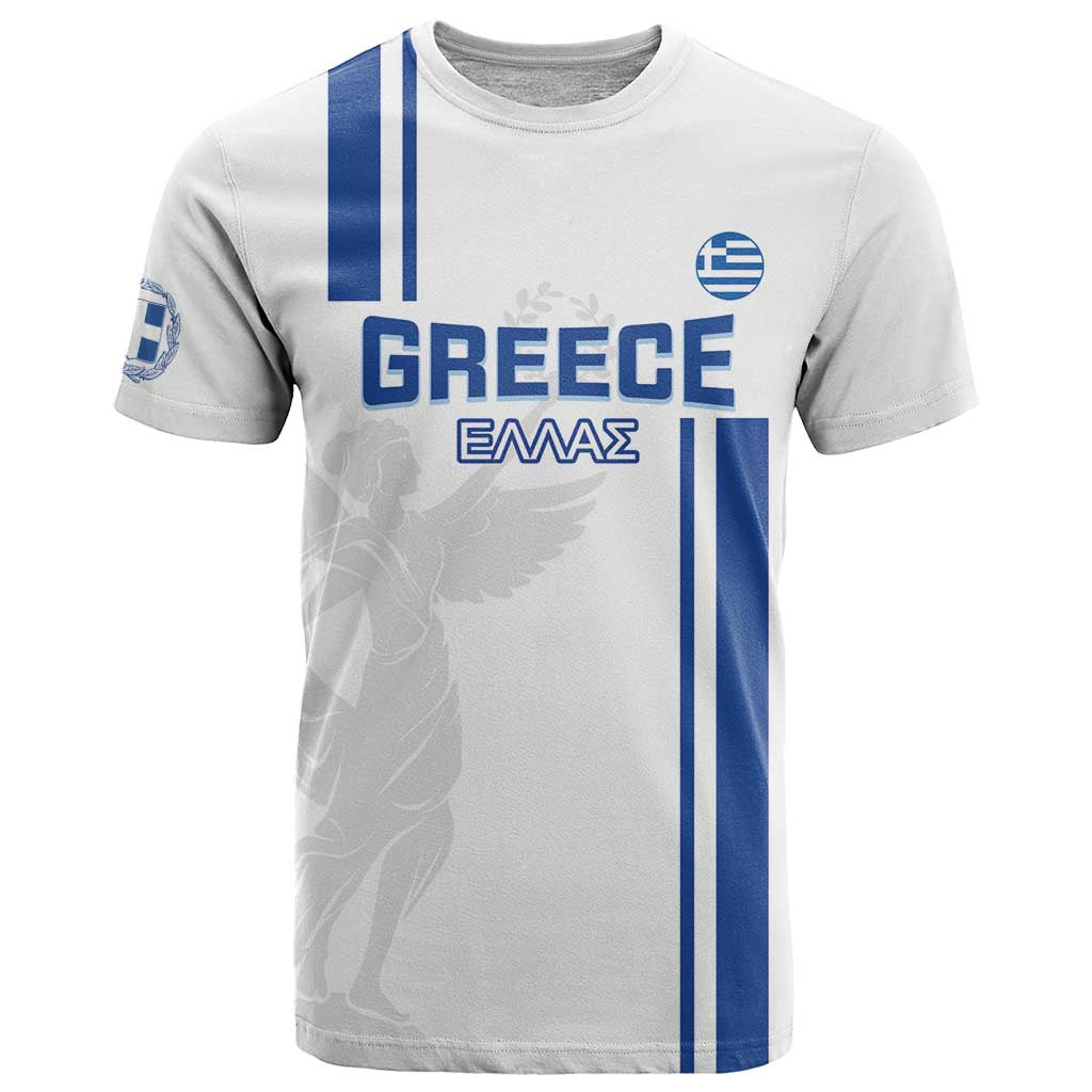 Custom Greece Football T Shirt Go Ethniki - Sporty Style