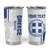 Personalised Greece Football Tumbler Cup Go Ethniki - Sporty Style - Wonder Print Shop