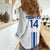 Custom Greece Football Women Casual Shirt Go Ethniki - Sporty Style