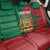 Personalised Morocco Back Car Seat Cover Moroccan Green Star With Moorish Pattern