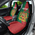 Personalised Morocco Car Seat Cover Moroccan Green Star With Moorish Pattern