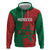 Personalised Morocco Hoodie Moroccan Green Star With Moorish Pattern - Wonder Print Shop