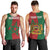 Personalised Morocco Men Tank Top Moroccan Green Star With Moorish Pattern - Wonder Print Shop