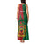 Personalised Morocco Tank Maxi Dress Moroccan Green Star With Moorish Pattern - Wonder Print Shop