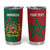 Personalised Morocco Tumbler Cup Moroccan Green Star With Moorish Pattern