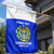 Custom Uzbekistan Football Garden Flag 2024 Go Champions Uzbek Pattern - Wonder Print Shop