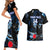 Custom Japan Football Couples Matching Short Sleeve Bodycon Dress and Hawaiian Shirt 2024 Nadeshiko Go Champions - Wonder Print Shop