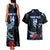 Custom Japan Football Couples Matching Tank Maxi Dress and Hawaiian Shirt 2024 Nadeshiko Go Champions - Wonder Print Shop