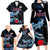 Custom Japan Football Family Matching Long Sleeve Bodycon Dress and Hawaiian Shirt 2024 Nadeshiko Go Champions - Wonder Print Shop