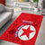 Custom North Korea Football Area Rug 2024 Go Eastern Azaleas Magnolia Flowers - Wonder Print Shop