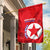 Custom North Korea Football Garden Flag 2024 Go Eastern Azaleas Magnolia Flowers - Wonder Print Shop