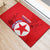 Custom North Korea Football Rubber Doormat 2024 Go Eastern Azaleas Magnolia Flowers - Wonder Print Shop