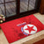 Custom North Korea Football Rubber Doormat 2024 Go Eastern Azaleas Magnolia Flowers - Wonder Print Shop