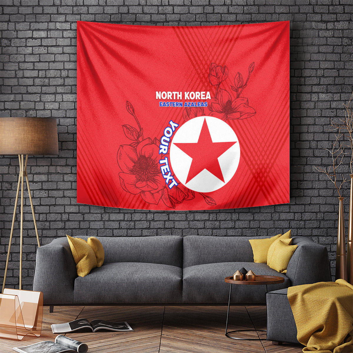 custom-north-korea-football-tapestry-2024-go-eastern-azaleas-magnolia-flowers