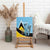 Custom Saint Lucia Cricket Canvas Wall Art Go Champions - National Color - Wonder Print Shop