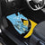 Custom Saint Lucia Cricket Car Mats Go Champions - National Color - Wonder Print Shop