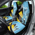 Custom Saint Lucia Cricket Car Seat Cover Go Champions - National Color - Wonder Print Shop