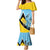 Custom Saint Lucia Cricket Family Matching Mermaid Dress and Hawaiian Shirt Go Champions - National Color - Wonder Print Shop