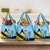 Custom Saint Lucia Cricket Grocery Bag Go Champions - National Color