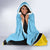 Custom Saint Lucia Cricket Hooded Blanket Go Champions - National Color - Wonder Print Shop